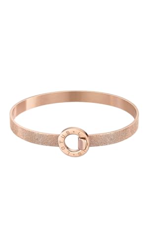 Lotus Style Armband für Damen aus Edelstahl in der Farbe Gold und Rot, Durchmesser 6,1 cm, LS2080-2/3