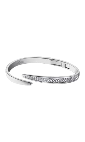 Armband für Damen, Stil Lotus, One Size, Edelstahl, Kein Edelstein