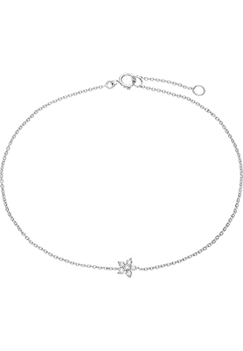 CHRIST Damen-Armband 375er Weißgold 6 Diamant One Size 87329003