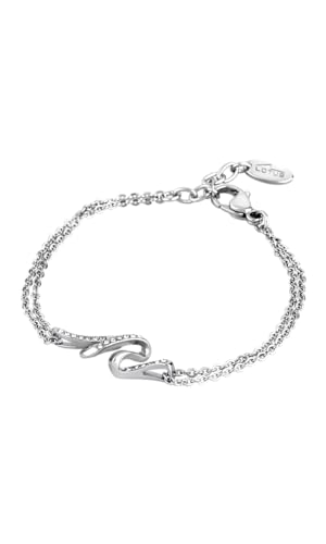 LOTUS LS1750/2/1 Damen Armband Edelstahl Silber weiß Zirkonia 21,5 cm