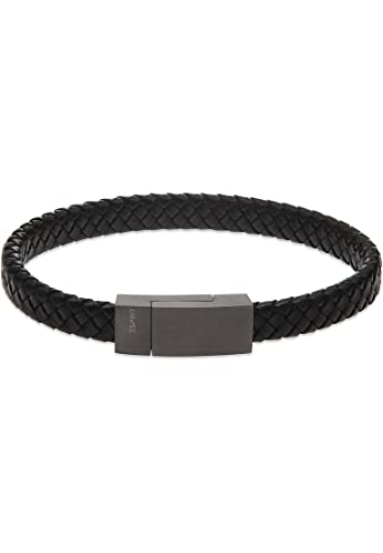 Esprit Herren-Armband Edelstahl One Size, Grau 32022977