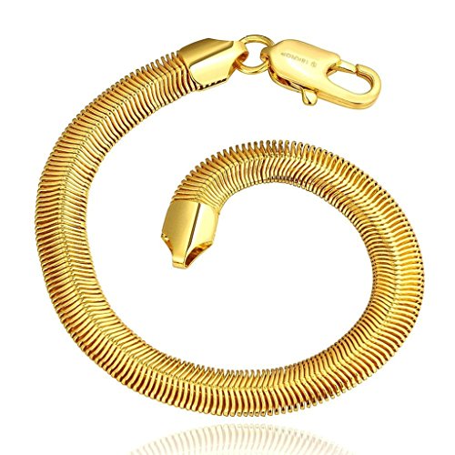 Bishilin Vergoldet Gold Farbe Schlange Armbund Hummer-Kralle Für Herren Damen