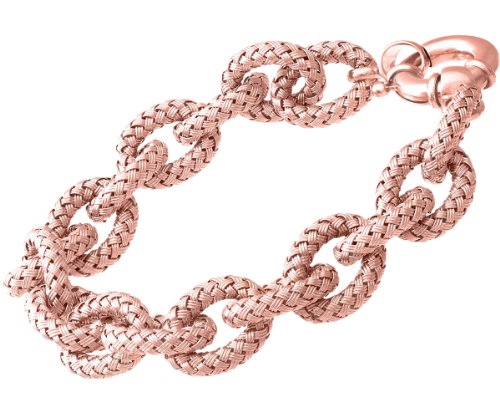 Citerna Damen-Armband Rotgold ovale 21,m