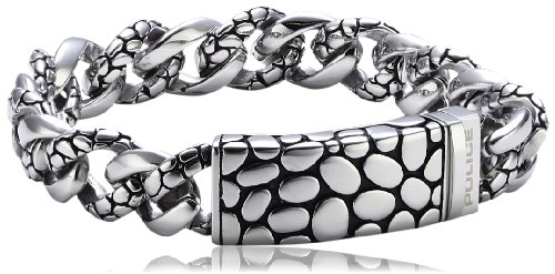 Police Herren-Armband Edelstahl Carapace PJ25145BSS-01-L