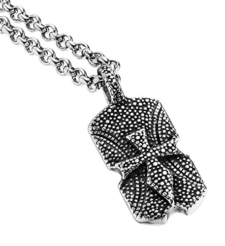 Police Halskette Edelstahl Kette mit Anhänger PJ25901PSS.01 CREST