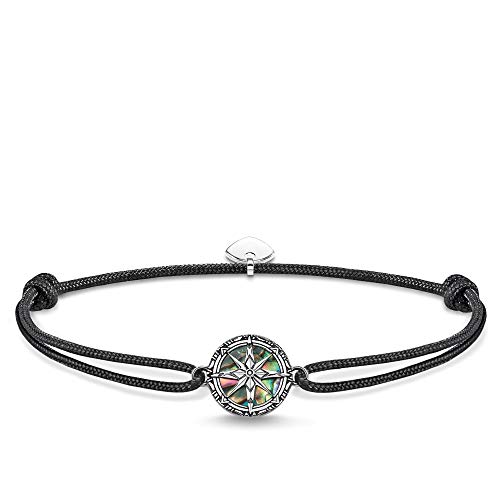 Thomas Sabo Unisex Armband Little Secret Kreuz Abalone Perlmutt 925 Sterling Silber LS085-907-11-L22v