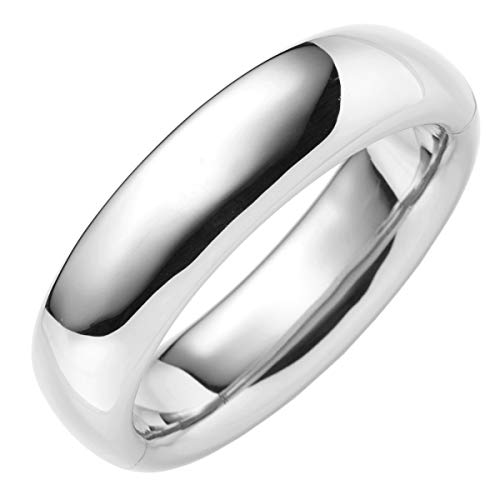 19,5mm Armreif Armband Armschmuck aus 750 Gold Weißgold glatt glänzend