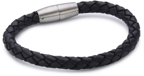 Boccia Damen-Armband Leder Schw. 0347-0119