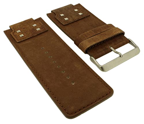 Bruno Banani Pagona Ersatzband Leder braun Used- Look PA3 BR20932 BR20931 BR20929 BR20930