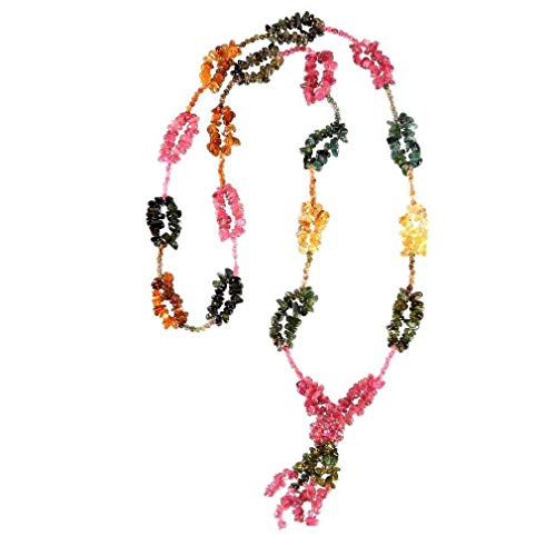 Lachineuse lange Halskette aus Turmalin – Symbol für Ruhe und Gelassenheit, 41