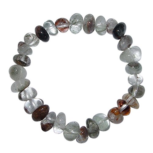 Janni Schmuck Armband Bergkristall mit Armband Nuggets poliert SC-Arm-Fan-BE-02 Marke, Einheitsgröße, Unkostbare Metalle, Kein Edelstein