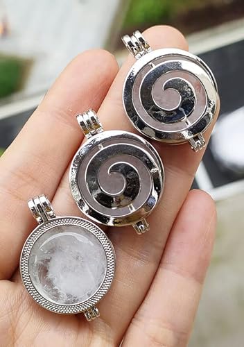 10 Stück Bergkristall Edelsteine ??Tornado Reichtum Anhänger Box