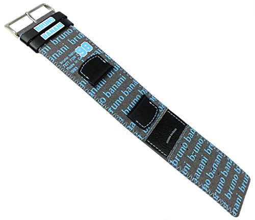 Bruno Banani Unterlageband Leder/Textil Mehrfarbig mit Ziernaht BR25877 BR25879