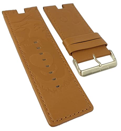Bruno Banani Ethon Ersatzband aus Leder in braun Sternzeichen Löwe ZE3 BR20897 BR20903 BR20901