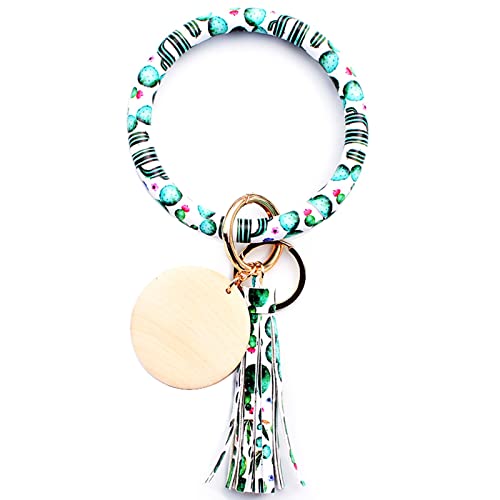 TianWlio Ring-Silikon-Armband-Armb and-Ketten SilKeychain-Schlüssel-wu lstiges Schlüssel-Armband für Frauen-Nette Armbänder Armbänder Perlen Kinder (G, One Size)