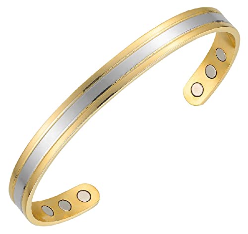 Armband aus reinem Kupfer Boreas) magnetisch mit Magneten – 18 cm