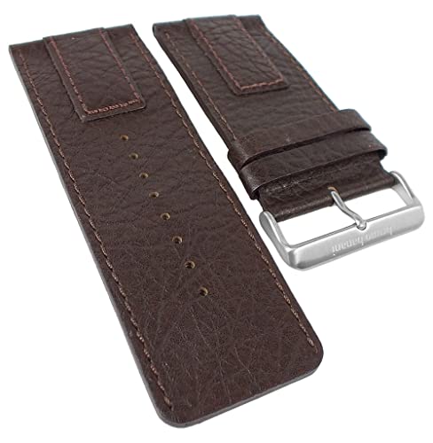 Bruno Banani Proteus Ersatzband braun genarbt Leder XP3 761 355 BR20819 BR20823 BR20821