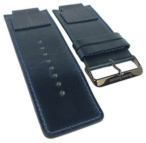 Bruno Banani Pagona Ersatzband Leder blau glatt PA3 750 350 BR20932 BR20931 BR20929