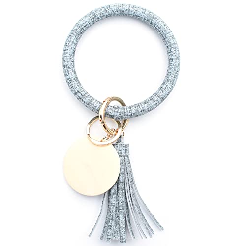 TianWlio Armband Schlüsselarmband Schlüsselarmband Perlenring für Frauen Ketten SilKeychain Silikon niedliche Armbänder Armbänder Damen Heilung (H, One Size)