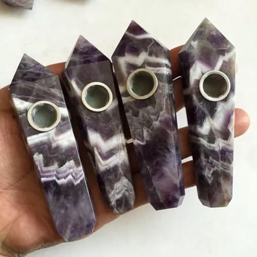 Natürlicher Bergkristall-Spitzenstab, Raucherstein, Obelisk – Nr. 9 – Traumquarzstein