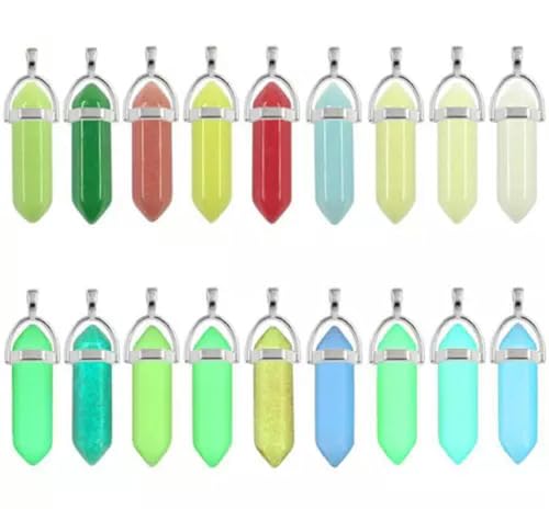 50 stücke Glow In The Luminous Stein Anhänger Mondstein