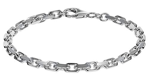 trendor für Männer 925 Sterlingsilber Anker 21 cm, Silberschmuck Männer, Armschmuck,, 08633