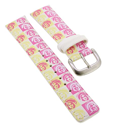 Bruno Banani Magic Saint Ersatzband 21mm Leder Mehrfarbig mit Naht SA4 BR20641