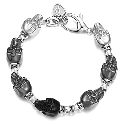 Police Herren Armband aus Edelstahl hergestellt, Farbe: Silber, Länge: 23 cm, PEAGB0000902