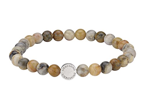 Liebeskind BERLIN Damen-Armband Edelstahl mattiert 17 cm - LJ-0086-B-17