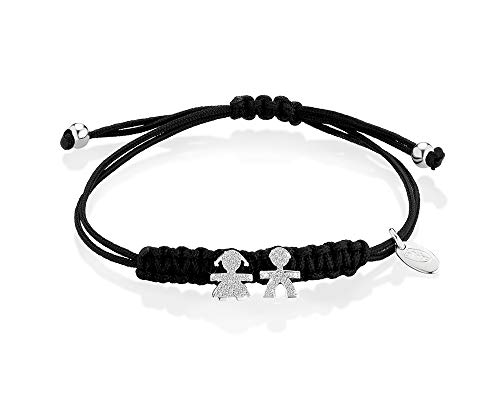 Le bebè – 18 K Weiß Gold und Diamanten Jungen und Mädchen Armband