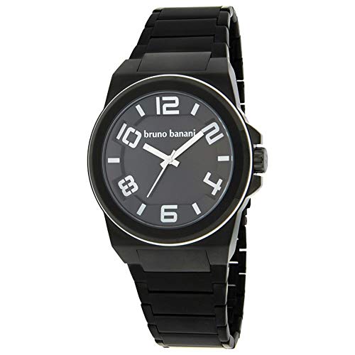  UBR21127 – Armbanduhr Herren, Armband aus Aluminium Farbe schwarz