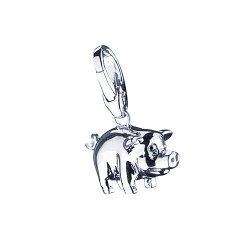 Giorgio Martello Silber Charm Pig Silber Charm