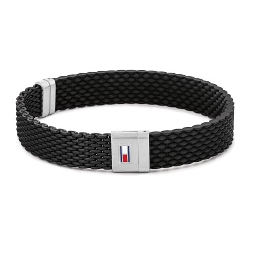 Tommy Hilfiger Jewelry armband für Herren aus Silikon aus Blau oder Schwarz