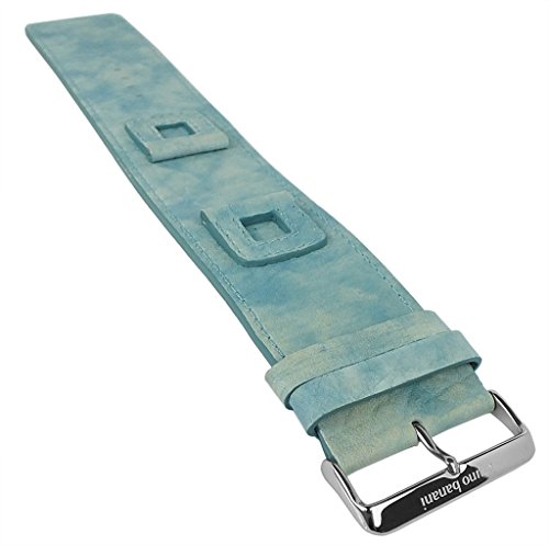 Bruno Banani Xilion Ersatzband Unterlageband Leder türkis mit Naht BR20959 XI0 207 307