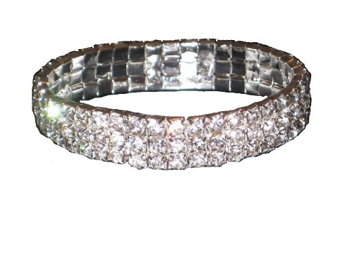 ICE 3 - Reihen Diamante Armband Silber