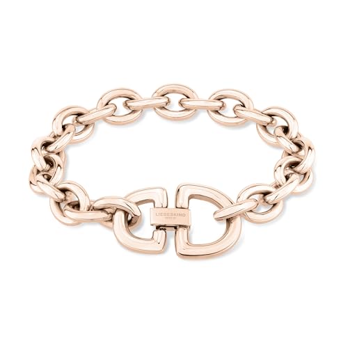 Liebeskind Berlin Damen Armband LJ-1751-B-21 aus Edelstahl in IP Roségold