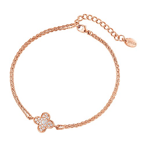 DOOSTI Damen 925 Silber vergoldet