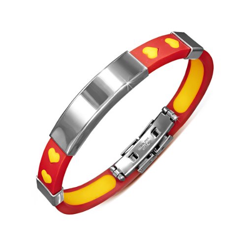 Ein schöner Armreif Gravurplatte   gratis Gravur