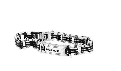 Police Herren-Charm-Armband Edelstahl PJ.24919BSB/01-L