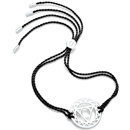 DAISY Unisex-Armband Sterling-Silber 925 Stoff 250 mm BRCHK2012PS