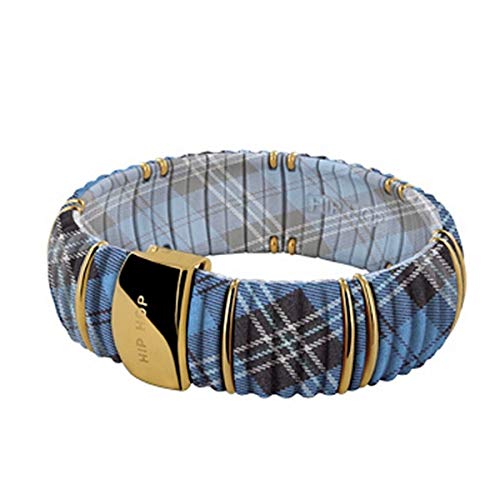 Hip Hop Damen Armband Armreif Silikon Kint HJ0141 dundee blue