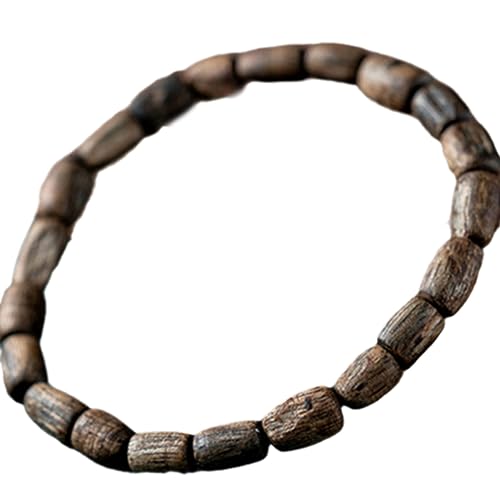 Topcrystal Armband aus Holz, Feng Shui, Wohlstand, Armband, Perlen, Mala, Stein, Meditation, Armband, Vintage, Amulett, Glück, Armband aus Holz, Talisman, Freundschaftsarmband, Kein Metall