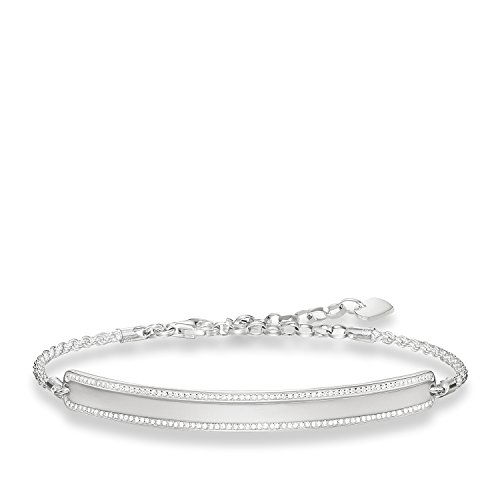 Thomas Sabo Damen-Schildarmband 925 Sterlingsilber LBA0009-051-14-L21v