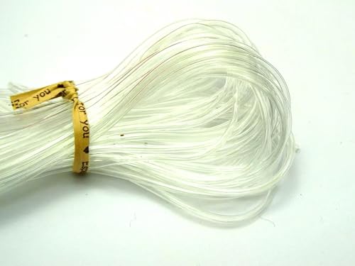 10 Meter 2mm Transparent Klar Hohl Gummi Schlauch Kabel Abdeckung Memory Wire-Default