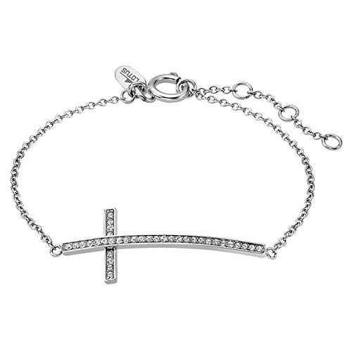 Lotus Style Armband für Damen aus Edelstahl silber Urban Woman-Kollektion JLS1874-2-1