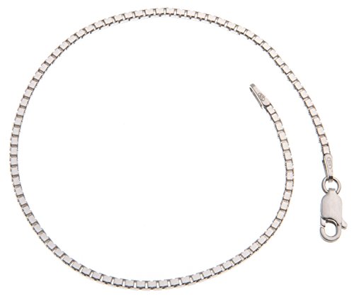 Hochwertiges Venezianerkette Armband 1,6mm Breite - 925 Silber, Länge wählbar 16-25cm