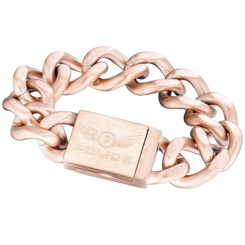 Police Herren Armband Edelstahl mattiert Strength 21 cm PJ25016BSRG-02-21