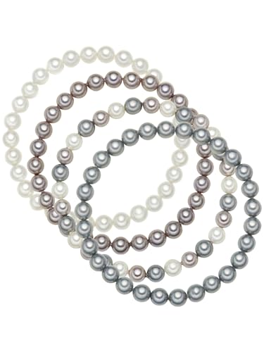 Rafaela Donata Damen Set (Armband 4er) aus Perlen