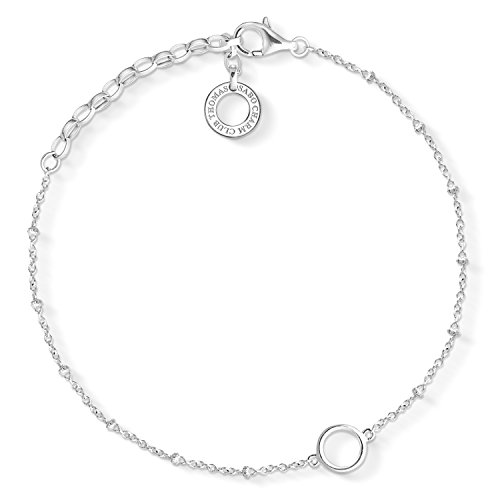 Thomas Sabo Damen Charm-Armband Charm Club 925 Sterling Silber X0231-001-12-L19v